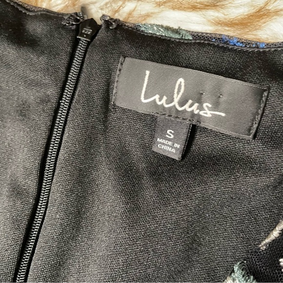 Lulus Midnight Rendezvous Black Floral Embroidered Romper - Picture 4 of 9